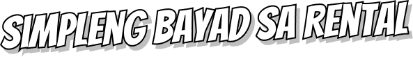 Simpleng bayad sa rental